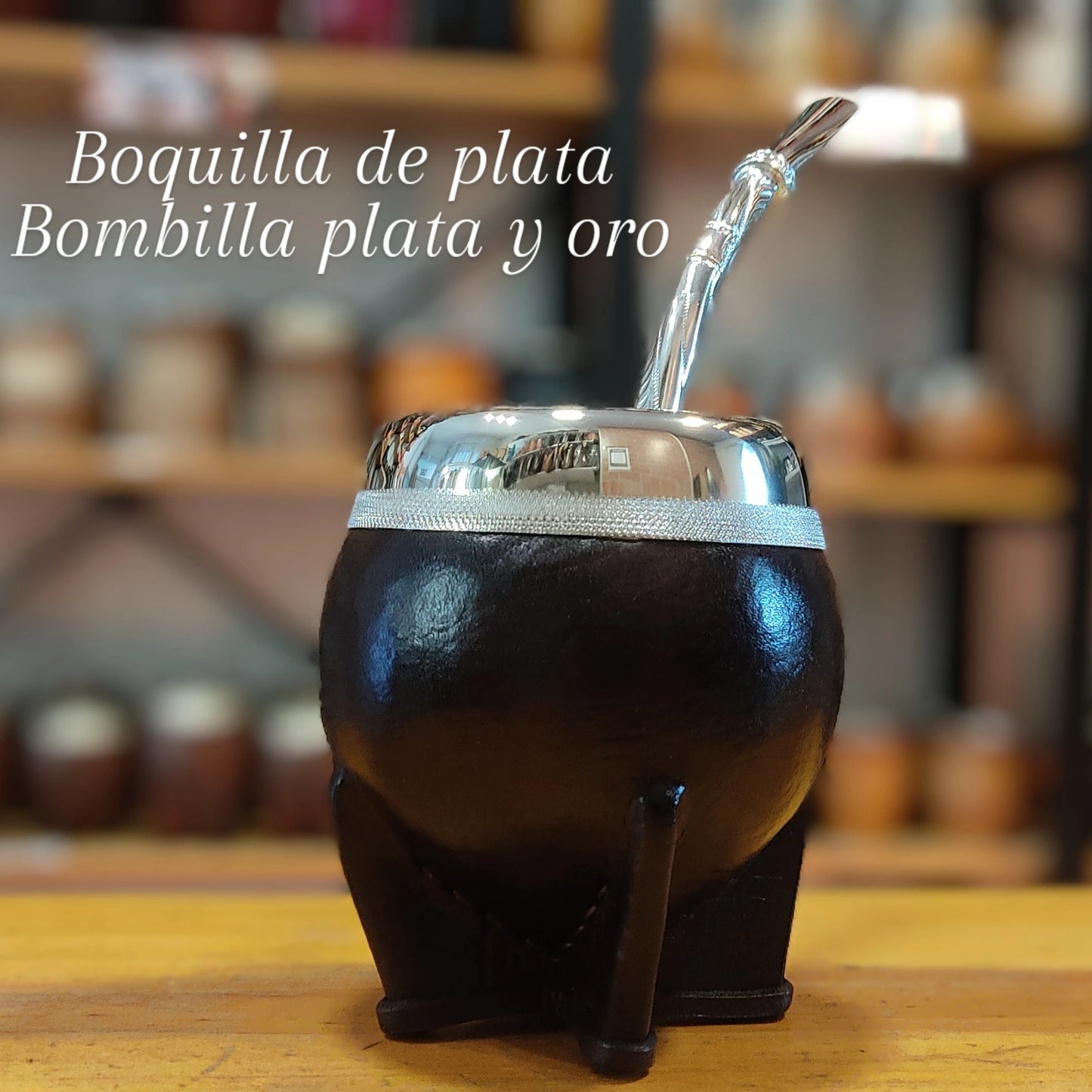 Mate boquilla de plata