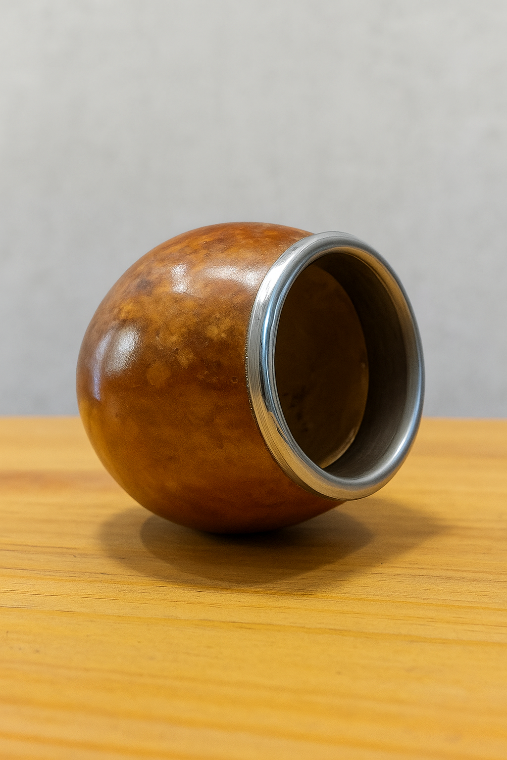 Mate con virola chata